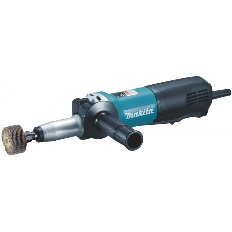 Angebot Makita GD0811C Geradschleifer 750W, Netzbetrieb, 750 W, mit Seitengriff und Spannzange