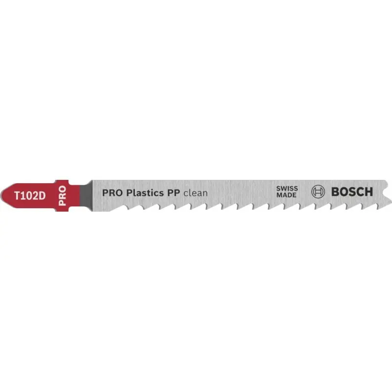 Sichere Zahlung BOSCH PRO Plastics PP clean T102D Stichsägeblatt, 100 mm, 2-tlg. 2608665239