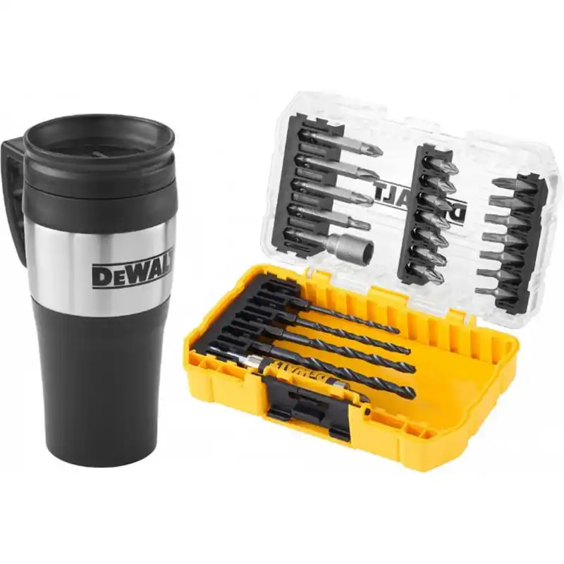 Ausverkauf DeWALT DT70706M-QZ Bohrantriebsset, 25-teilig + Becher