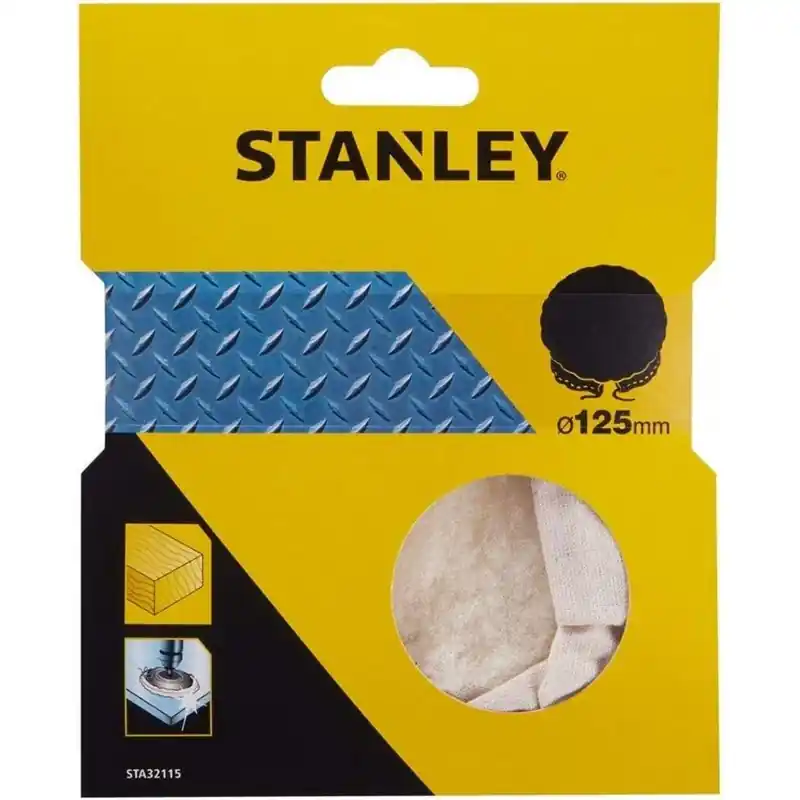 Stanley STA32115-XJ Polierhaube aus Wolle 125mm Sichere Zahlung