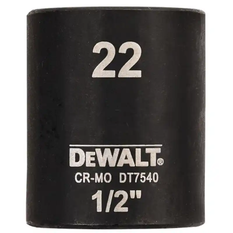 DeWALT DT7540-QZ Steckschlüssel kurz 22mm 1/2 Schlagfest Sale