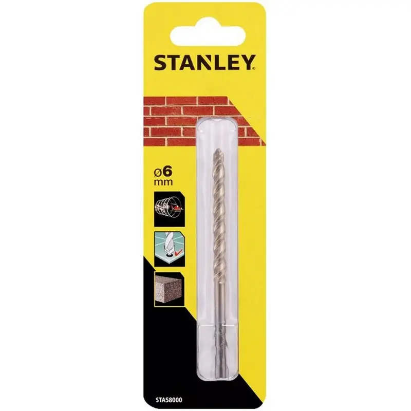 Schnäppchen Stanley STA58000-QZ Mauerwerksbohrer, präzis 6,0 x 100-60mm