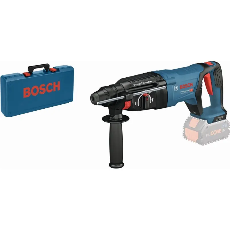 Preisreduziert BOSCH GBH 18V-26 D PROFESSIONAL Akku-Bohrhammer mit SDS plus (solo) 0611916000
