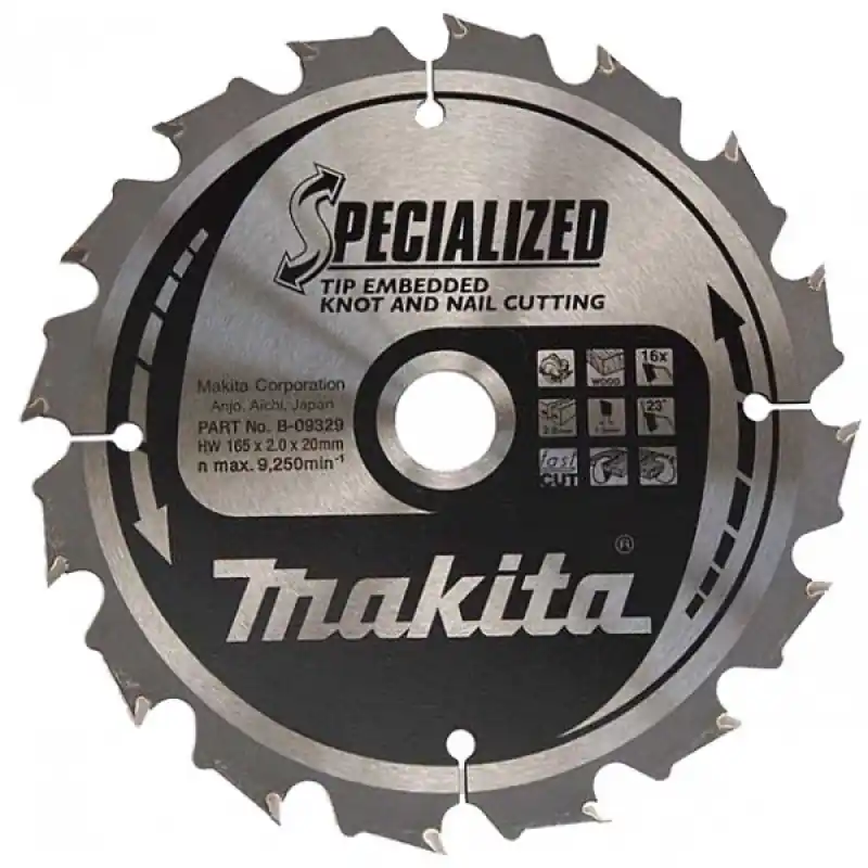 Makita B-33146 Sägeblatt 270x30mm 24Z = old B-09450 Zertifiziert