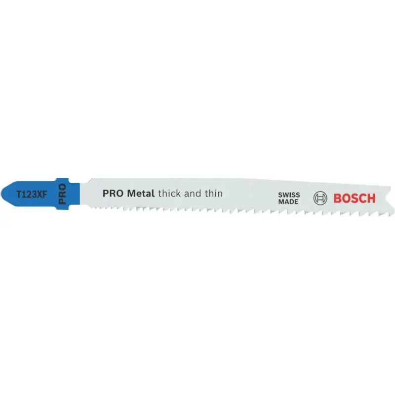 BOSCH PRO Metal thick and thin T123XF Stichsägeblatt, 100 mm, 25-tlg. 2608638474 Geprüft