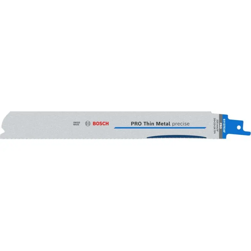 Preisknaller BOSCH PRO Thin Metal precise S1137EAF Säbelsägeblatt, 1,1 x 25 x 225 mm, 5-tlg. 2608658989