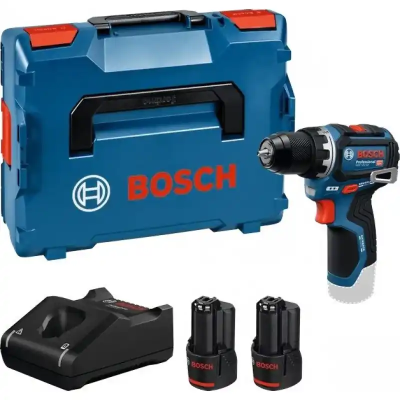 BOSCH GSR 12V-32 PROFESSIONAL Akku-Bohrschrauber, 2× 3,0 Ah, L-BOXX 06019N7007 Ausverkauf