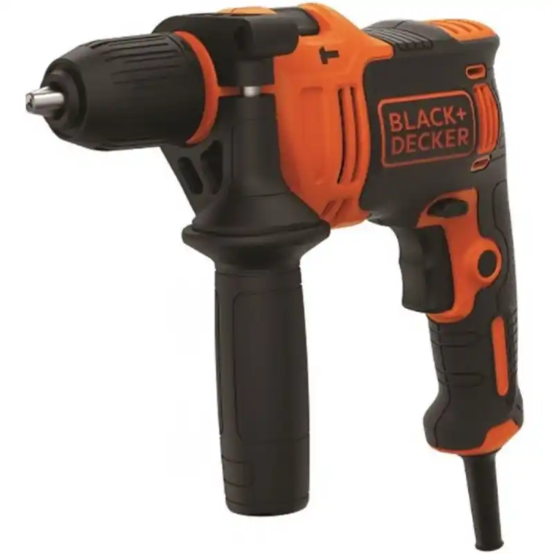 Black & Decker BEH710-QS Elektro-Schlagbohrmaschine (23,3Nm/710W) Neue Kollektion