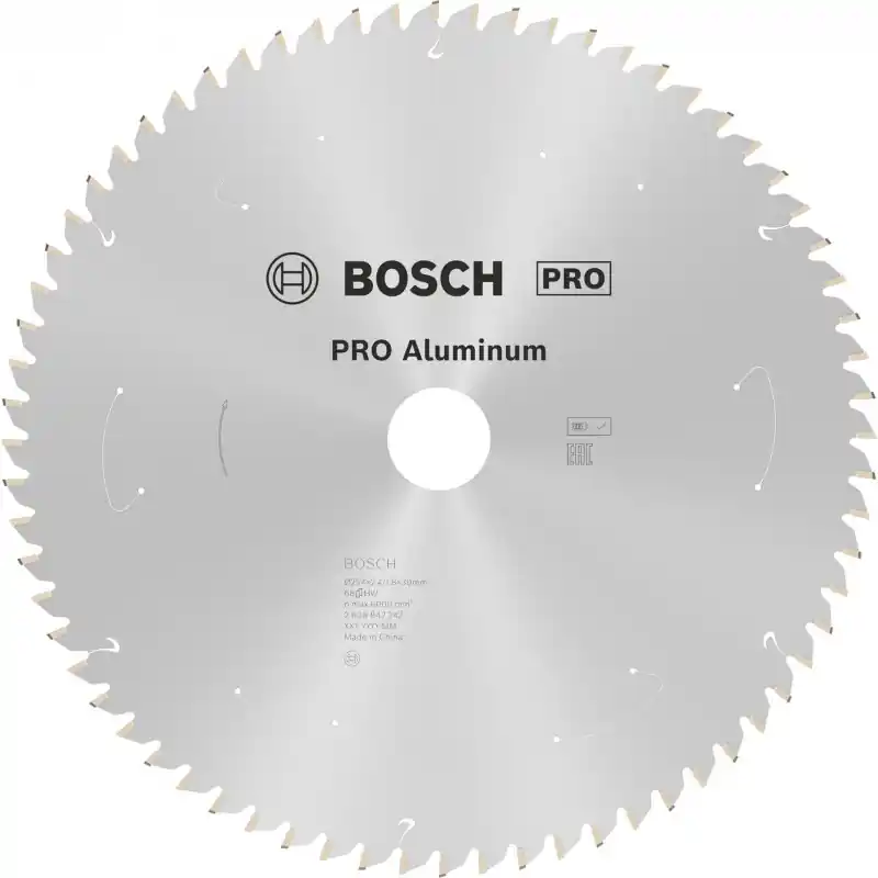 BOSCH PRO Aluminium cordless Kreissägeblatt 254 × 2,4 × 30 mm 2608842242 Meistverkauft