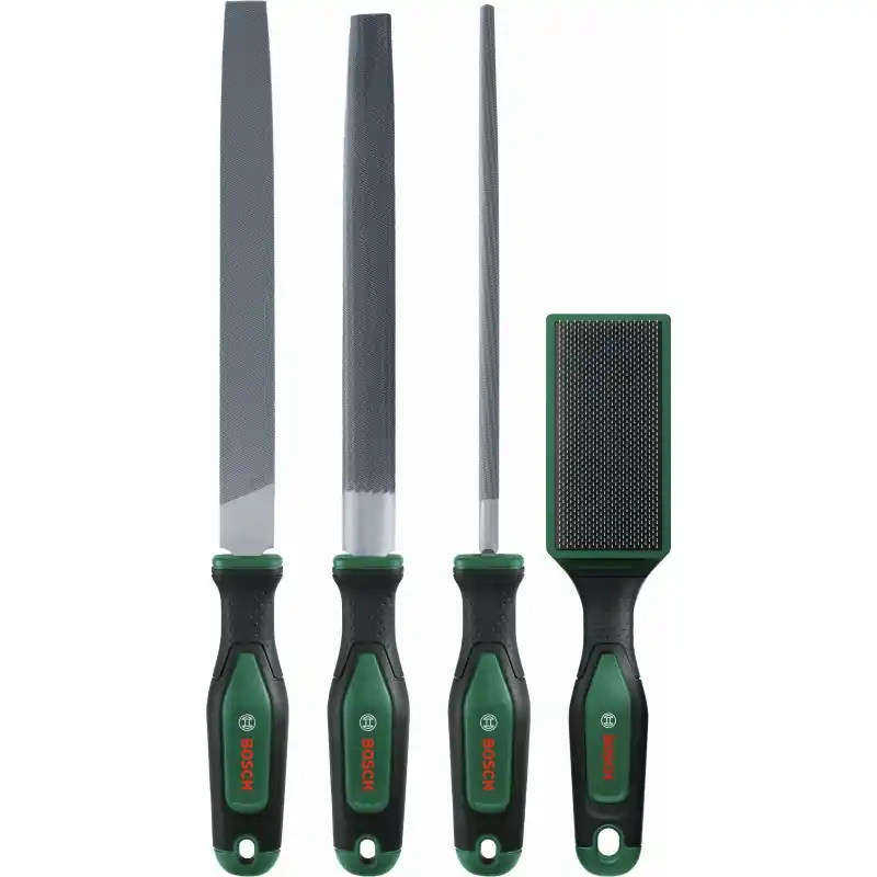 Angebot BOSCH Feilen-Set 200 mm / 8" mit Bürste, 4-teilig 1600A034GM