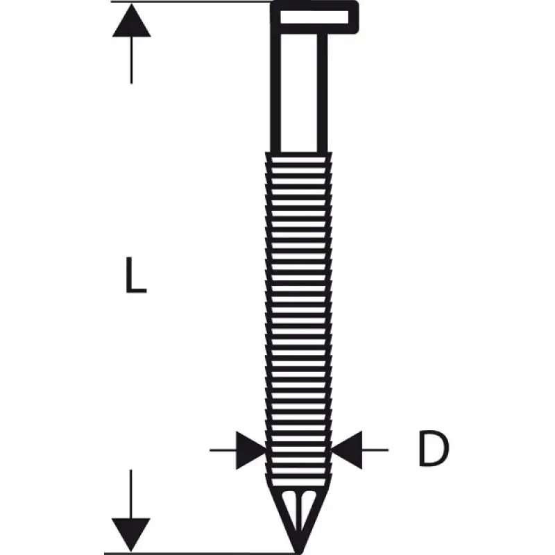 BOSCH D-Kopf Streifennagel 34° 2608200018 Letzte Chance