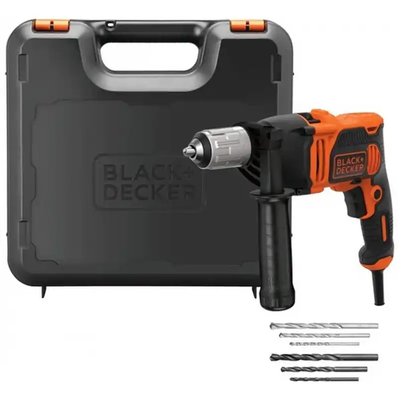 Direkt Vom Hersteller Black & Decker BEH850K-QS Schlagbohrmaschine (850 W/13 mm), Koffer