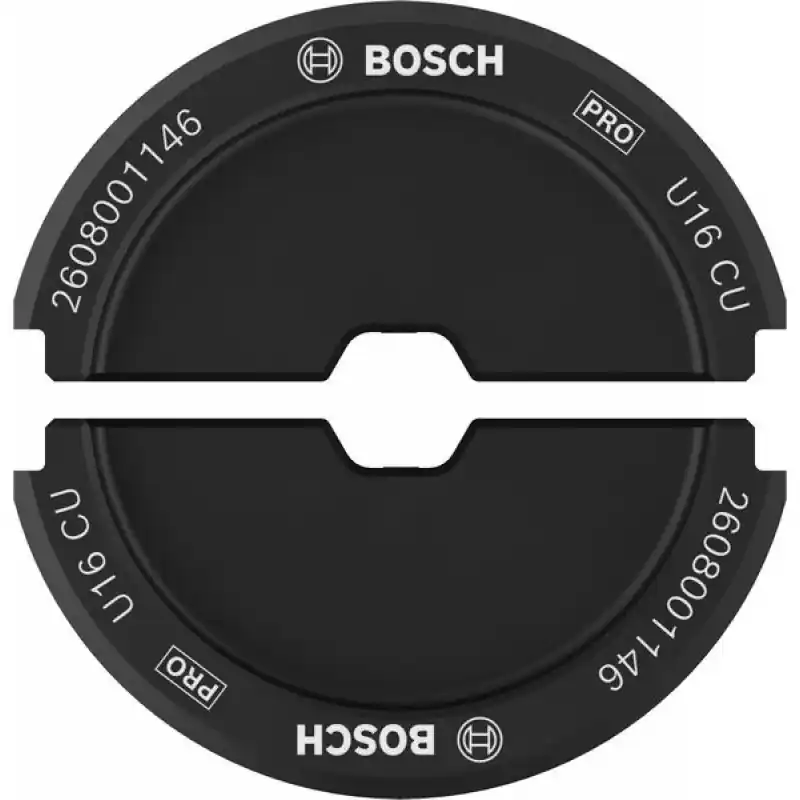 BOSCH PRO Presseinsatz, U16 CU, 16 mm2, Kupfer 2608001146 Expressversand