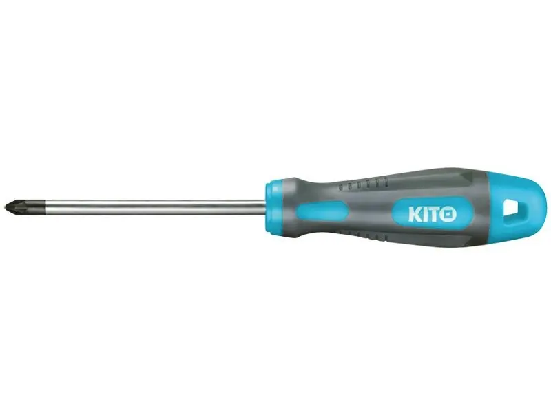 Wochenendangebot KITO magnetischer Kreuzschlitz-Schraubendreher, PZ 3 × 200 mm, S2 4800311