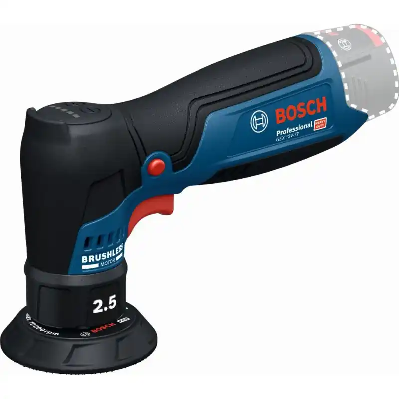 BOSCH GEX 12V-77 PROFESSIONAL Exzenterschleifer, ohne Akku 06019L2101 Jetzt Kaufen
