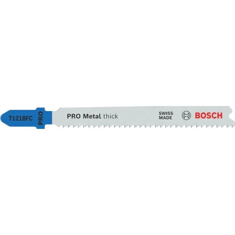 BOSCH PRO Metal thick T121BFC Stichsägeblatt, 92 mm, 5-tlg. 2608655110 Preisreduziert