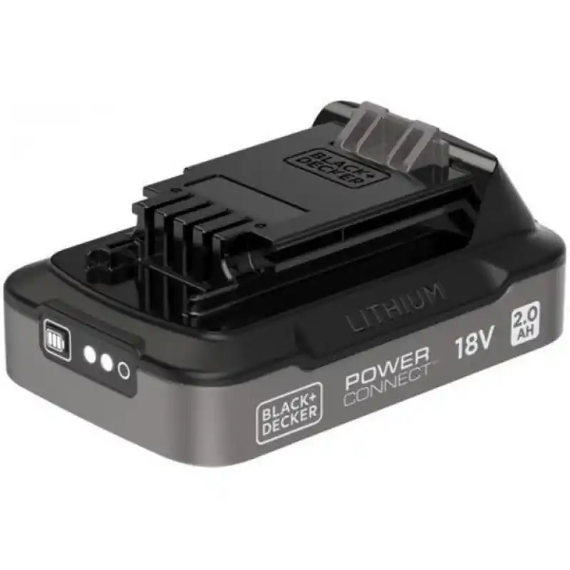 Black & Decker BDL2018S-XJ Akku Li-Ion (18V/2,0Ah) mit Ladezustandsanzeige Neu Im Sortiment