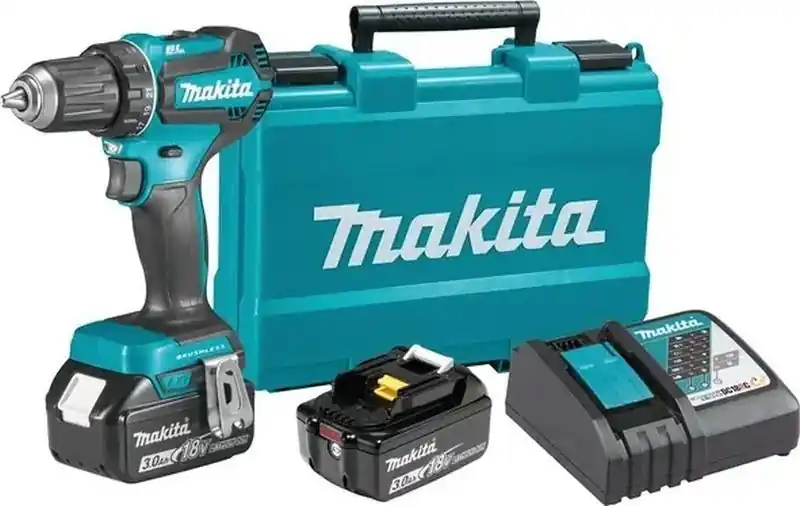 Solange Der Vorrat Reicht Makita DDF485RFE Akku-Bohrschrauber (18 V, 2× 3,0 Ah, Koffer)