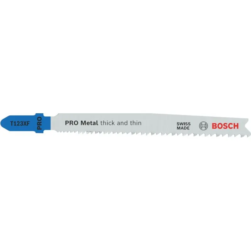 BOSCH PRO Metal thick and thin T123XF Stichsägeblatt, 100 mm, 100-tlg. 2608638700 Bestseller