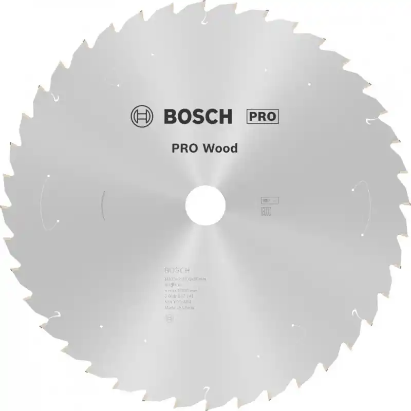 Rabatt BOSCH PRO Wood cordless Kreissägeblatt 305x30x2,2/1,6x40T 2608837741