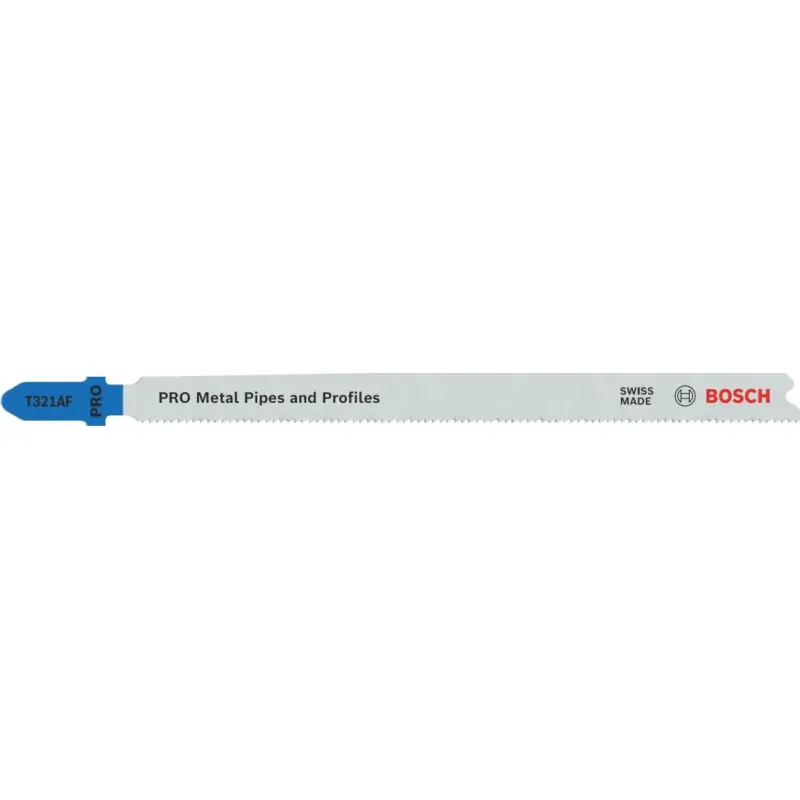 Ausverkauf BOSCH PRO Metal Pipes and Profiles T321AF Stichsägeblatt, 132 mm, 25-tlg. 2608655126