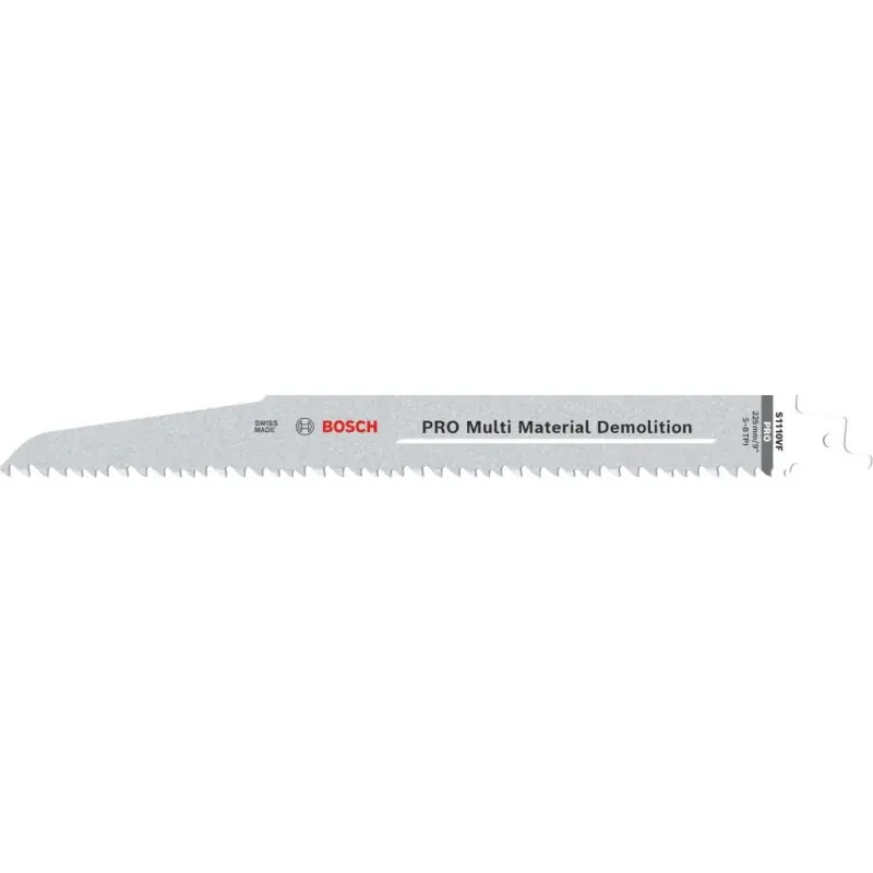 BOSCH PRO Multi Material Demolition S1110VF Säbelsägeblatt, 1,6 x 22 x 225 mm, 25-tlg. Neue Kollektion