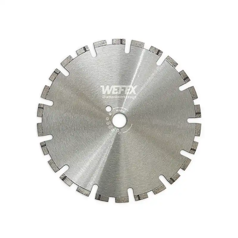 Geprüft Diamant-Trennscheibe Hartbrandklinker Ø 300 - 450 mm Aufnahme 30/25,4 mm