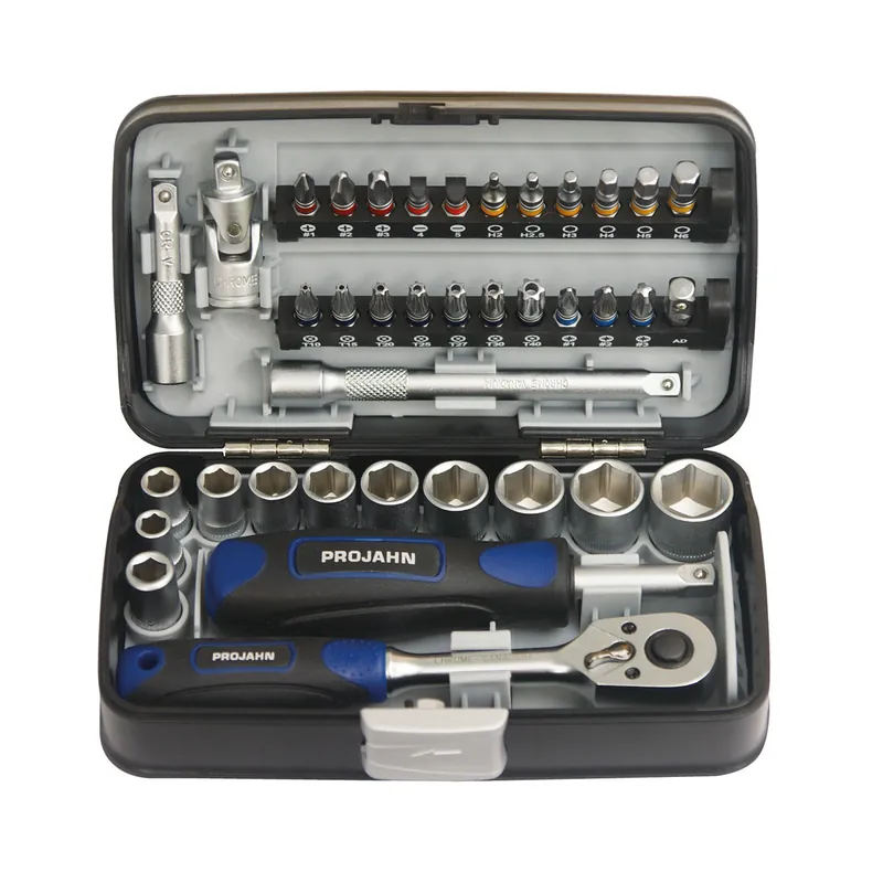 PROJAHN Mini Steckschlüssel-Bit-Box 1/4" 38-tlg. mit markierten Bits Begrenztes Angebot