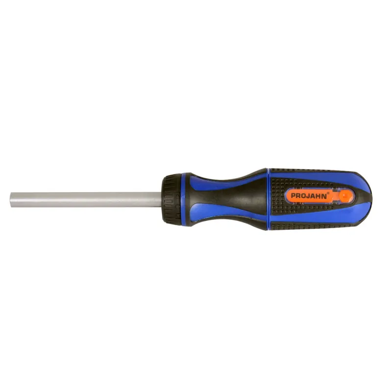 PROJAHN 1/4" Ratschenschraubendreher mit Bitfach und 10 markierten Bits Sonderangebot