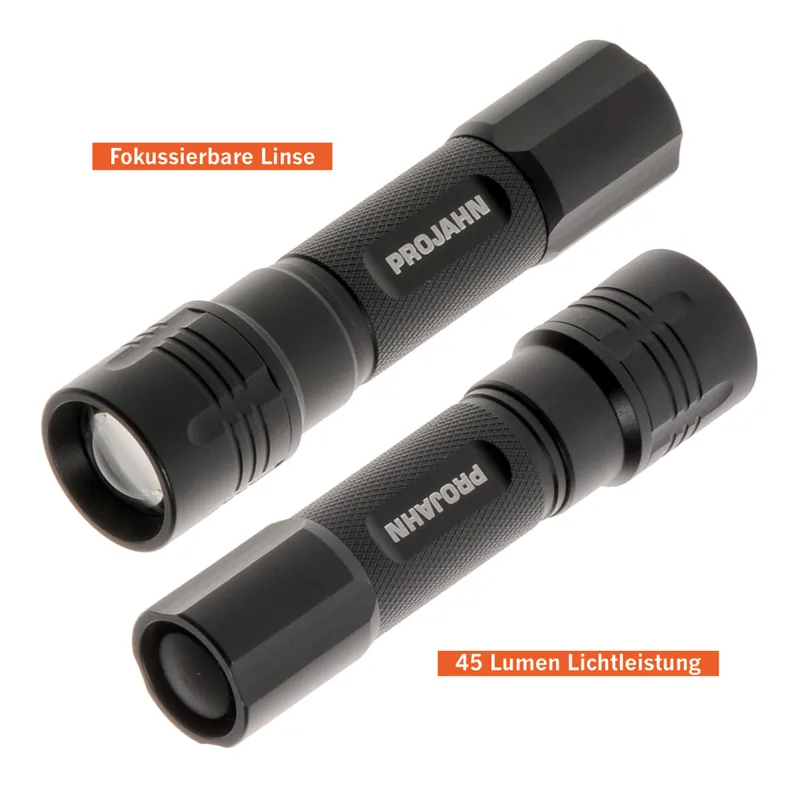PROJAHN PROLUMAX Cree®-Power-LED-Taschenlampe PJ45 IP54 Expressversand