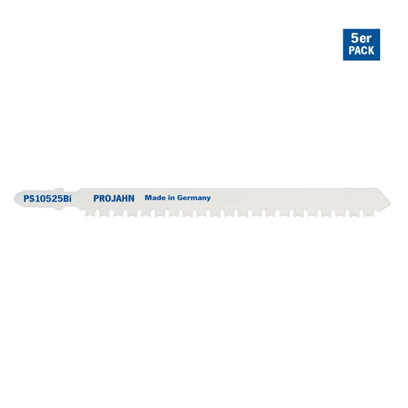 Neu Im Sortiment PROJAHN Stichsägeblatt Holz/Kunststoff 105 mm mit Einnockenschaft 5er Pack