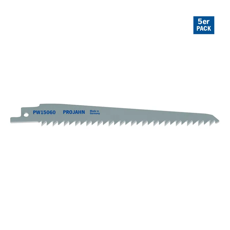 Preis Gesenkt PROJAHN Säbelsägeblatt Holz/Kunststoff 130 mm Universalschaft 5er Pack