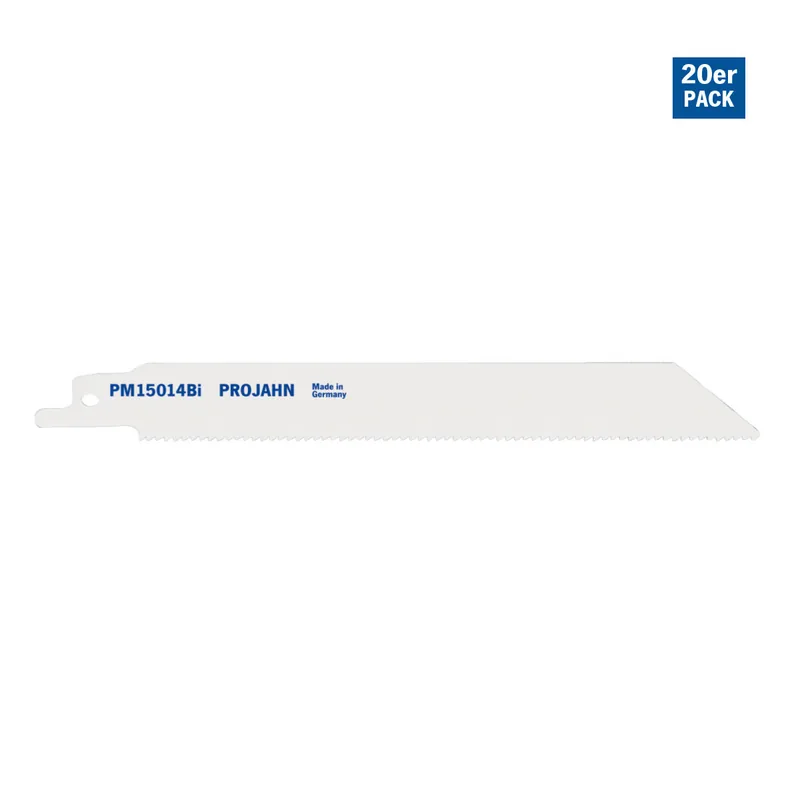 PROJAHN Säbelsägeblatt Metall 130 mm mit Universalschaft 20er Pack Super-Preis