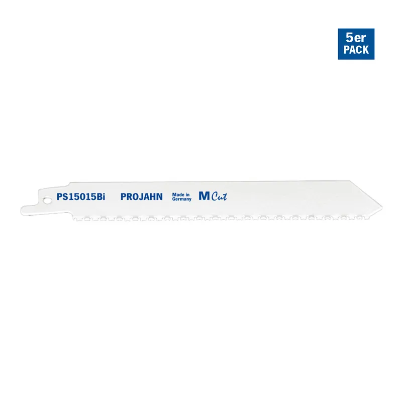 Heißes Angebot PROJAHN Säbelsägeblatt Holz/Metall 130 mm mit Universalschaft 5er Pack