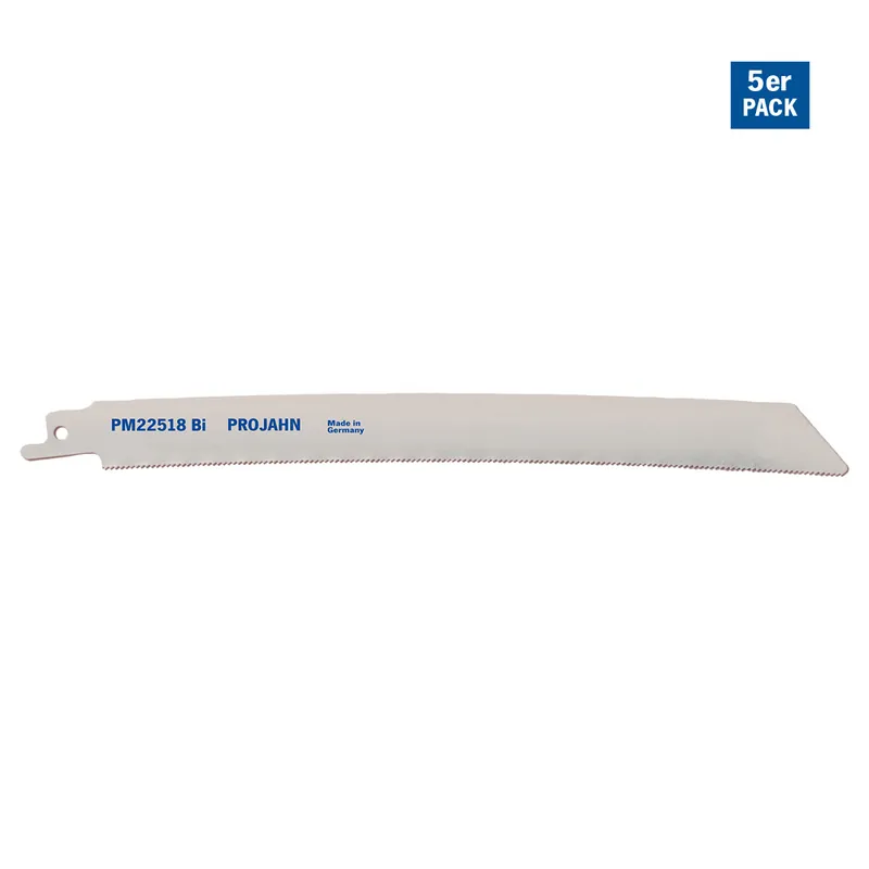 PROJAHN Spezial-Säbelsägeblatt Metall 205 mm mit Universalschaft 5er Pack Sale