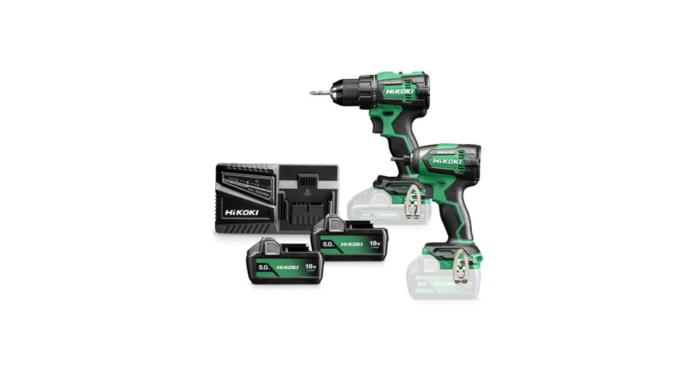 Mega-Angebot HIKOKI Akku-Kombinationsset KC18DEWBZ
