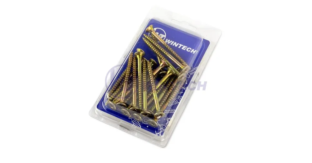 Zertifiziert WINTECH Holzschraube ZH TORX 5,0 x 100/60 ZZ AAABK50100CBBM1