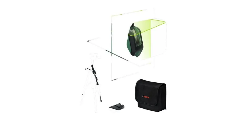 Nur Heute BOSCH Kreuzlaser 360˚ + Stativ + Halterung PLL360-15G UNI 0603663K02