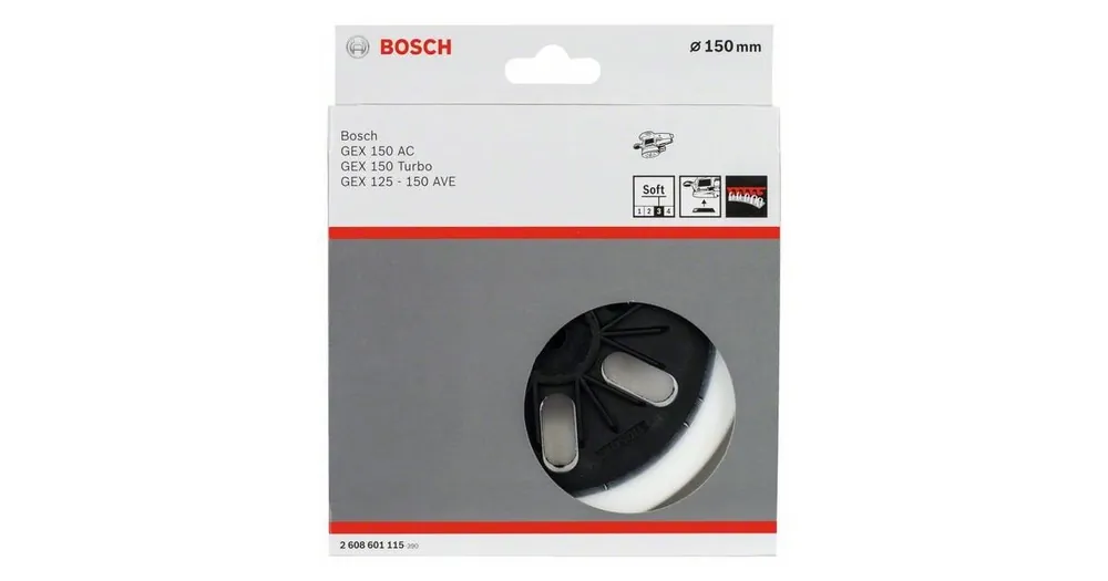 Günstig BOSCH Schleifscheiben weich, 150 mm 2608601115