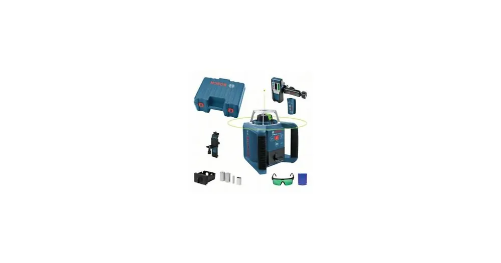 Markenprodukt BOSCH Set Bau-Rotationslaser GRL 300 HVG + Empfänger LR 1G 0601061701