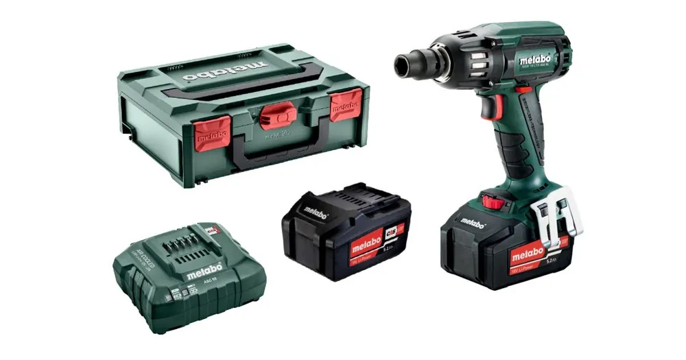 METABO Akku-Schlagschrauber SSW 18 LTX 400 BL 2x5,2 Ah 602205650 Top-Seller