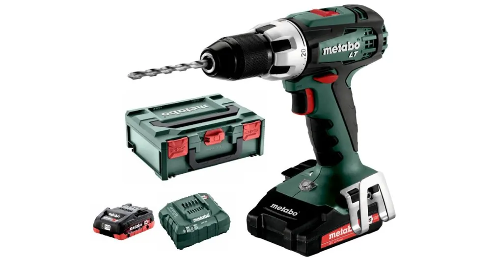 Akku-Bohrschrauber METABO BS 18 LT Compact 2x2,0 Ah /1-13mm/ 602102530 Preisreduziert
