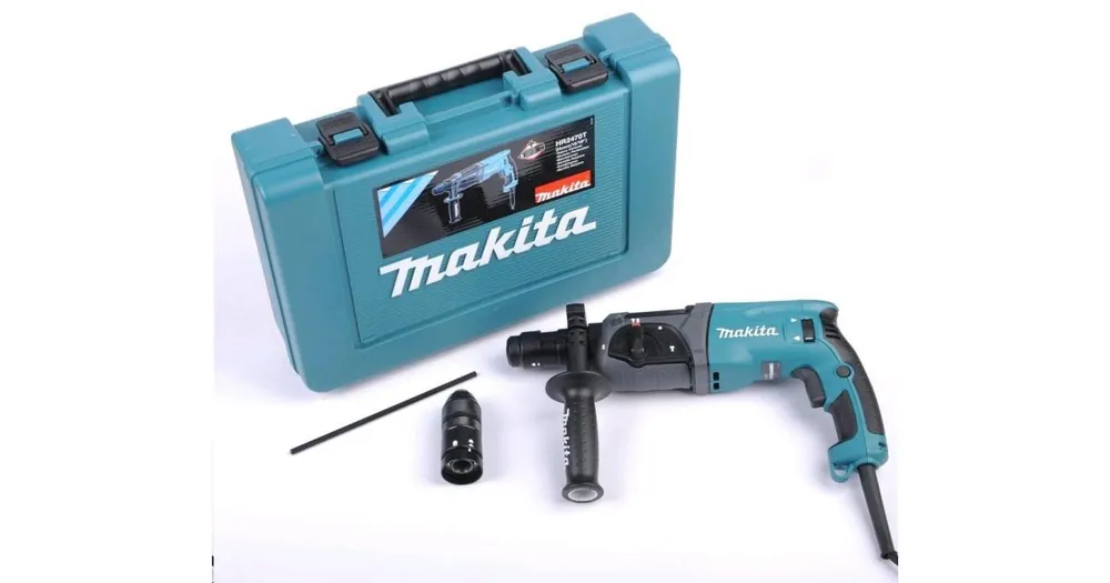 Begrenztes Angebot Makita Kombihammer mit Wechselfutter 2,4J, 780W HR2470T