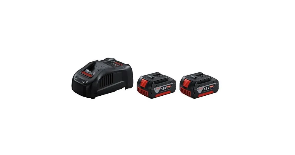 Meistverkauft Bosch Starterkit 2× 18V5.0Ah + GAL1880CV 1600A00B8J