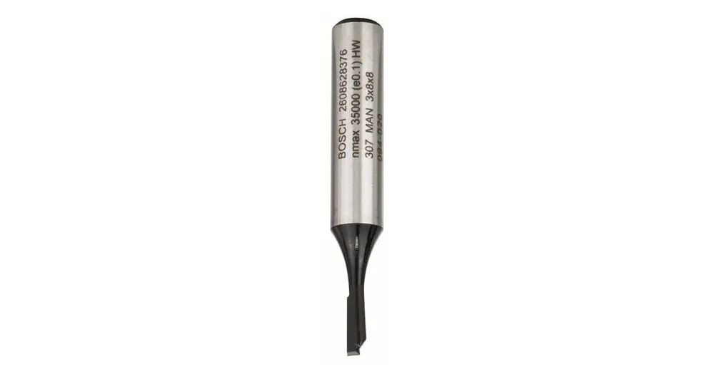 Beliebt BOSCH Nutfräser 8 mm, D1 3 mm, L 8 mm, G 51 mm 2608628376