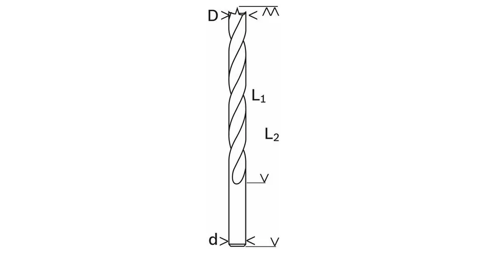 Top-Seller BOSCH Standard-Spiralbohrer für Holz 3 x 33 x 61 mm, d 3 mm 2608596300