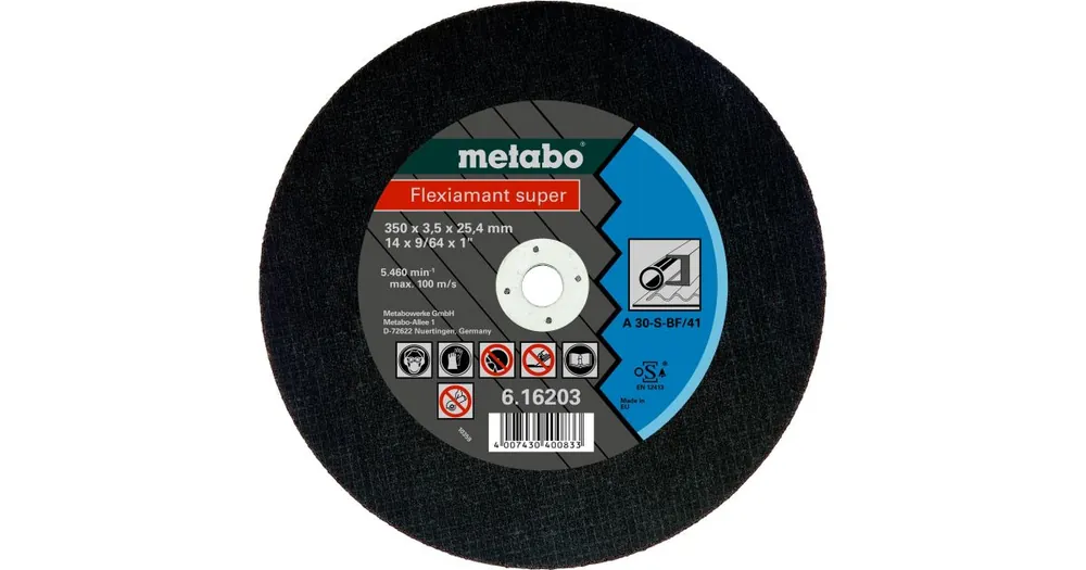 Sale METABO Trennscheibe - Stahl-FLEXI SUPER 350x3,5x25,4 616203000