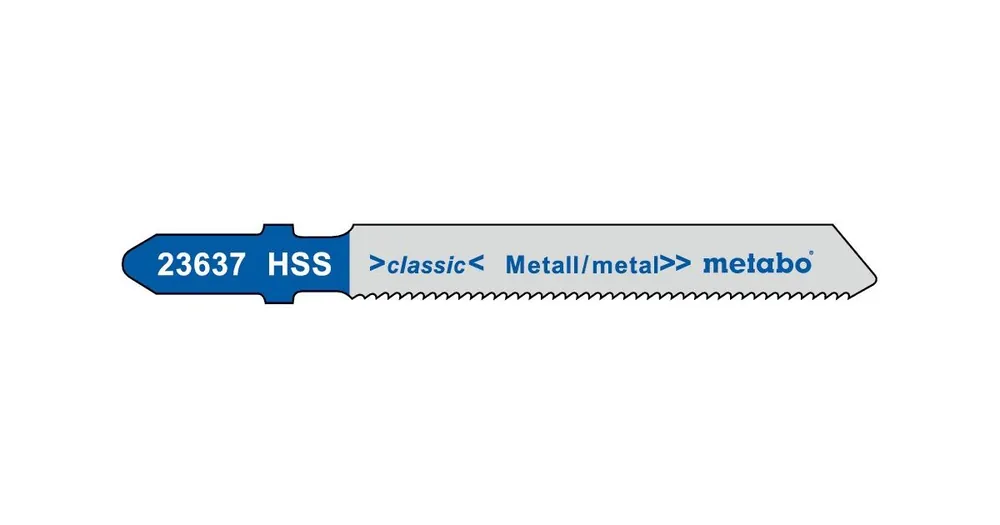 METABO Sägeblätter HSS (3 Stück) 50 x 1,2 mm 623965000 Neue Kollektion
