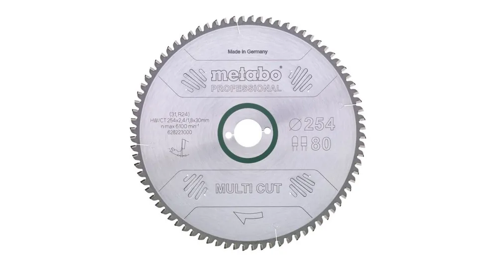 Sale METABO Sägeblatt HW/CT 300 x 30 mm, 96 Zähne 628090000