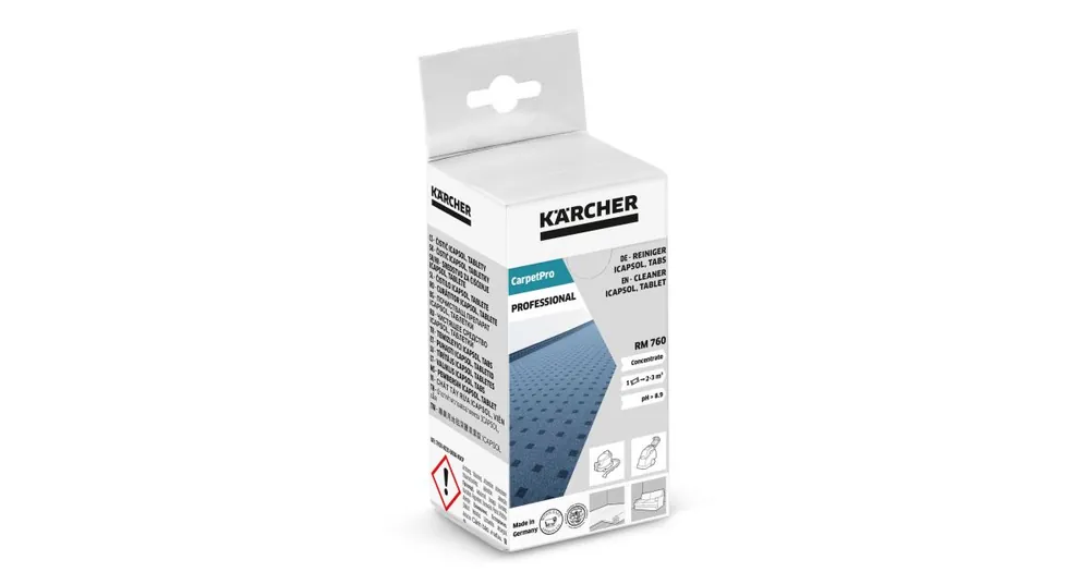 Kärcher Teppichreiniger CarpetPro RM 760, Tabletten 20 Stück 62958500 Mega-Angebot